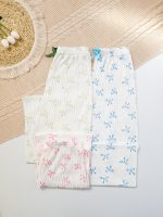 شلوار پلیسه پاپیون🎀🐇